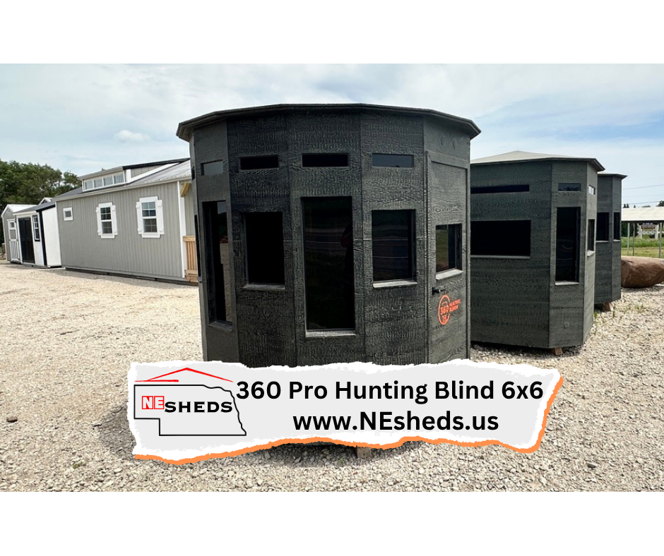 360 PRO 6x6 Model Hunting Blinds | NE SHEDS