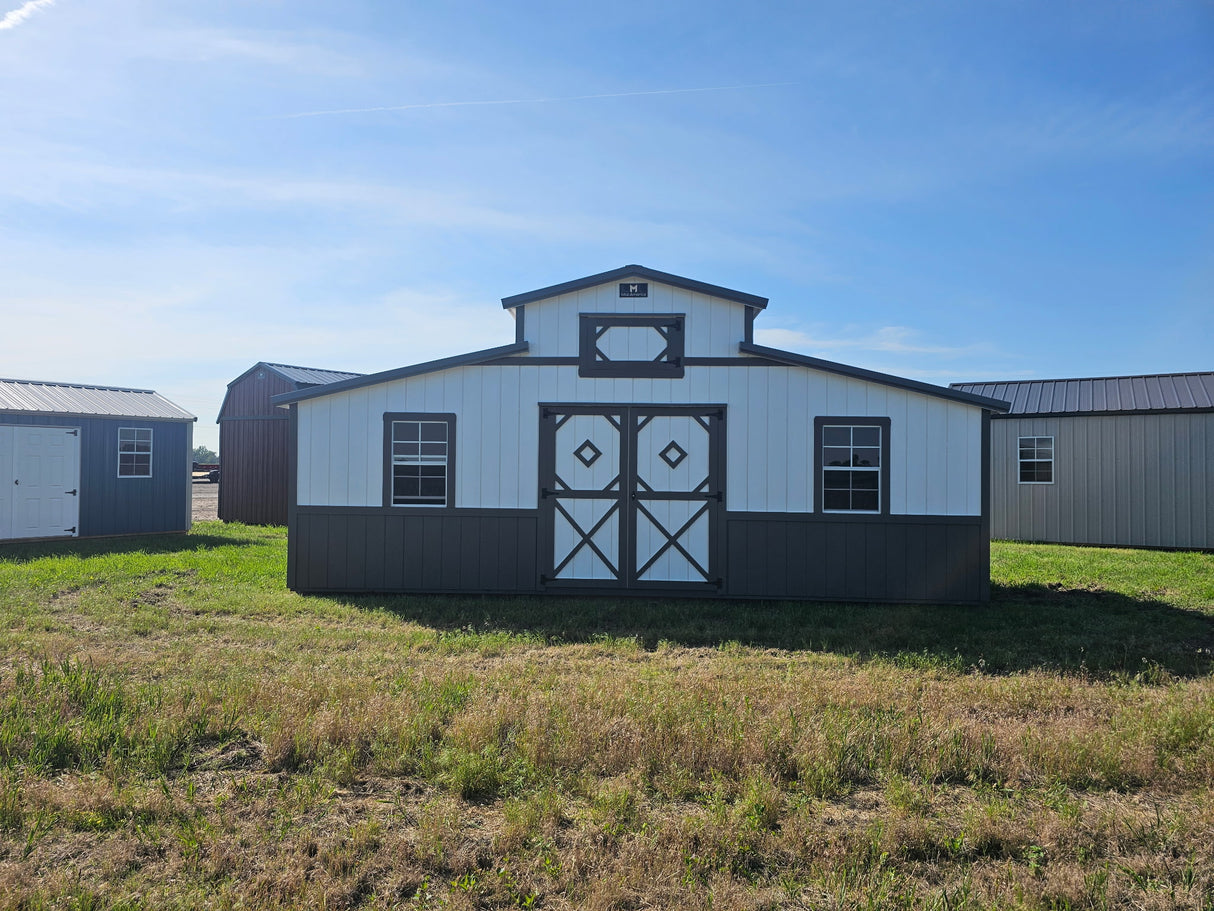 SOLD 12x24 Country Barn - Alda Nebraska Location