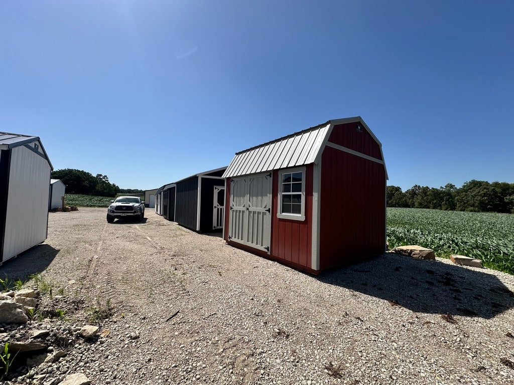 10x12 Lofted Garden Shed - Yutan Nebraska | NE Sheds