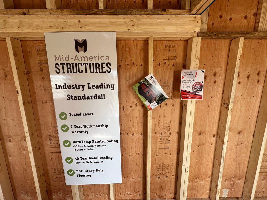 SOLD 12x24 Country Barn - Yutan Nebraska Location | NE SHEDS