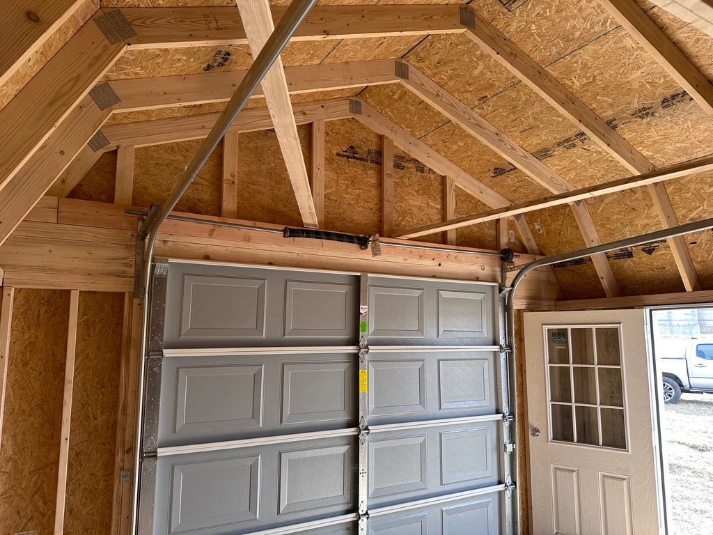 SOLD 14x32 Lofted Garage (Metal) - Atkinson NE. Location | NE Sheds