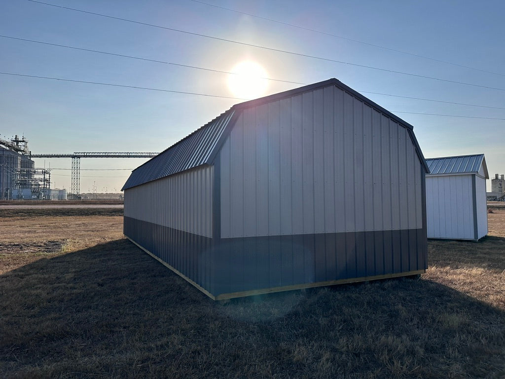 SOLD 16x40 Lofted Garage - Atkinson Nebraska | NE SHEDS