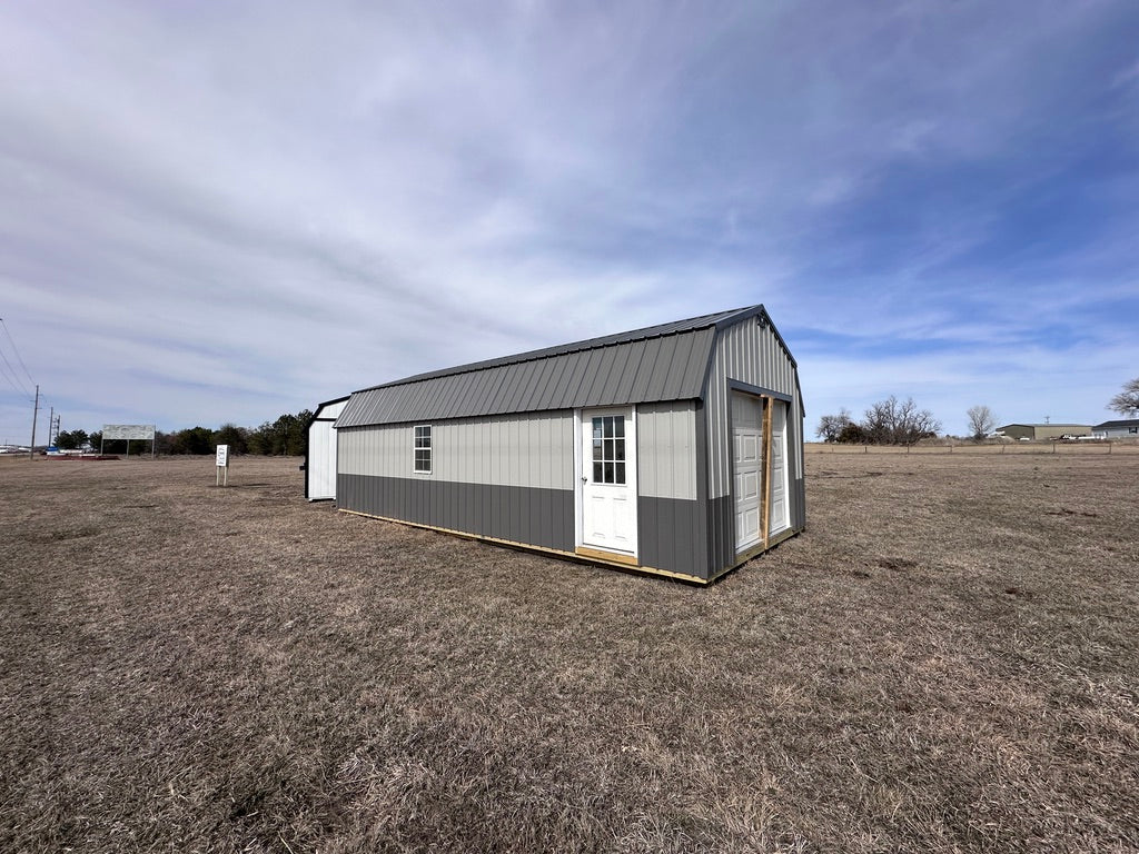 SOLD 14x32 Lofted Garage (Metal) - Atkinson NE. Location | NE Sheds