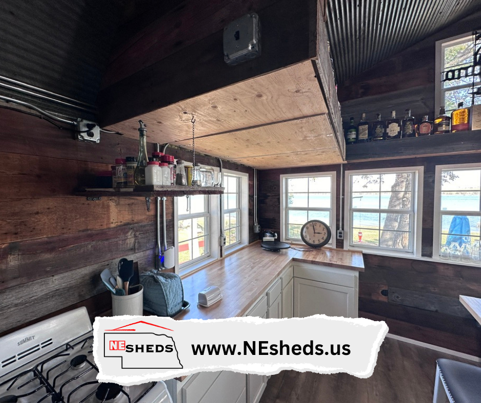 Bubba's River Cabin - Boyd County Nebraska | NE SHEDS