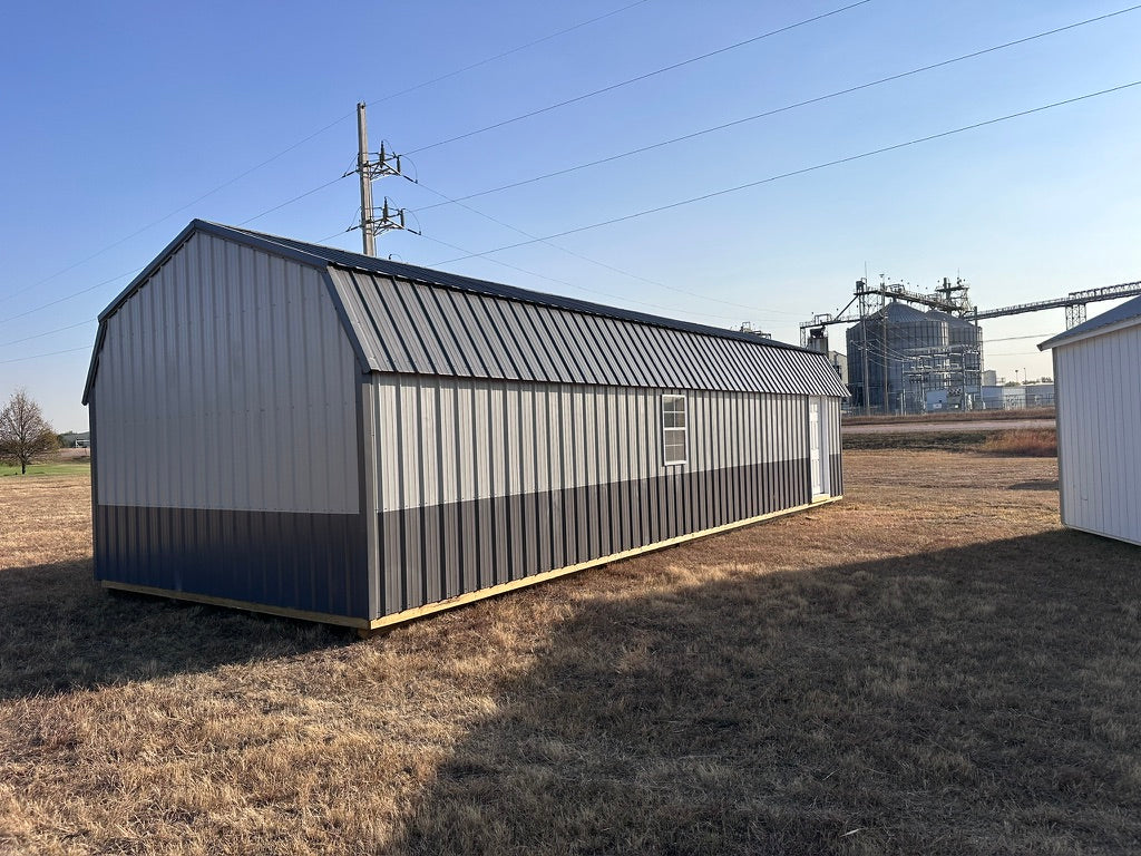 SOLD 16x40 Lofted Garage - Atkinson Nebraska | NE SHEDS