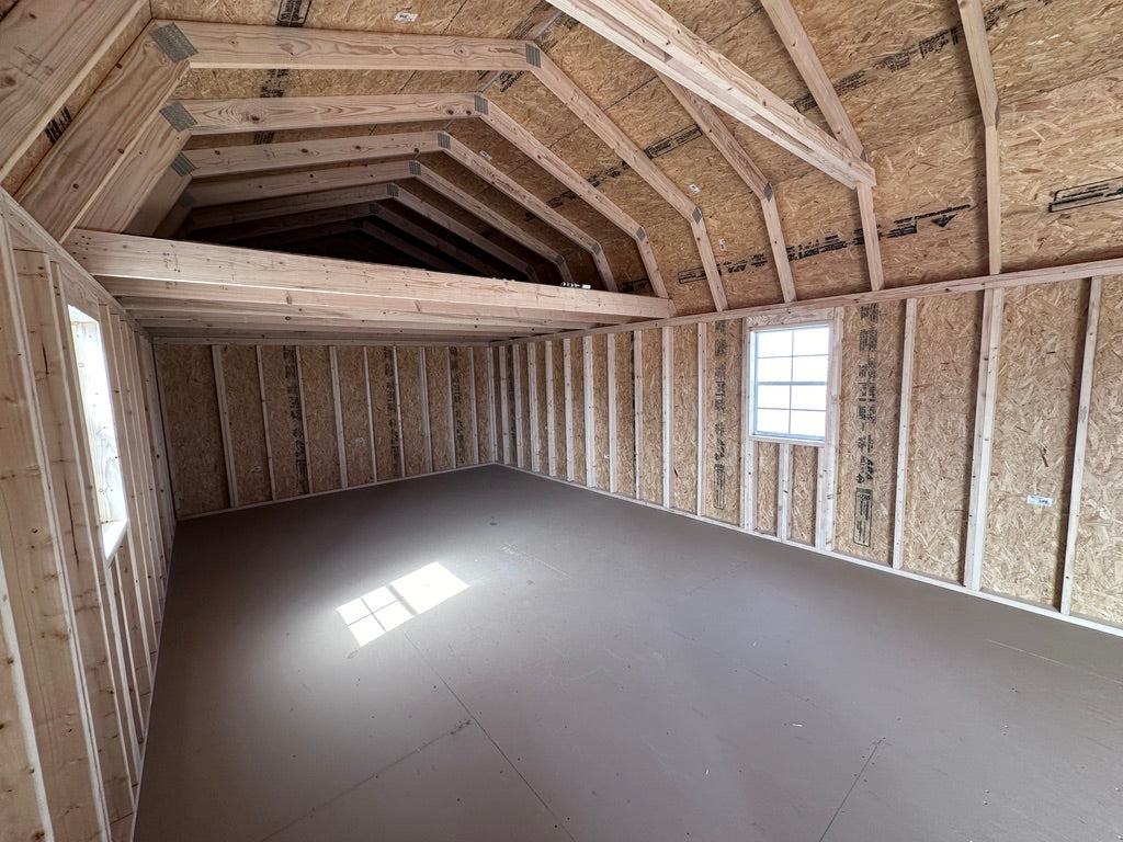 SOLD 14x32 Lofted Garage (Metal) - Atkinson NE. Location | NE Sheds