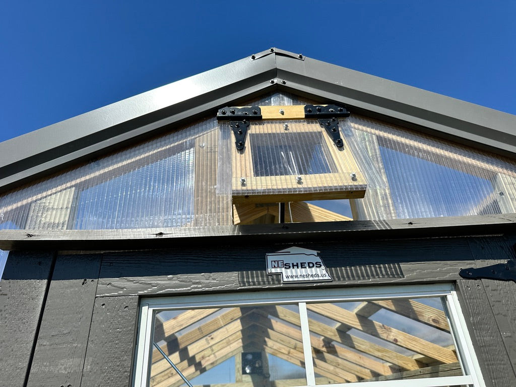 8x16 Green House - Atkinson Nebraska Location | NE Sheds