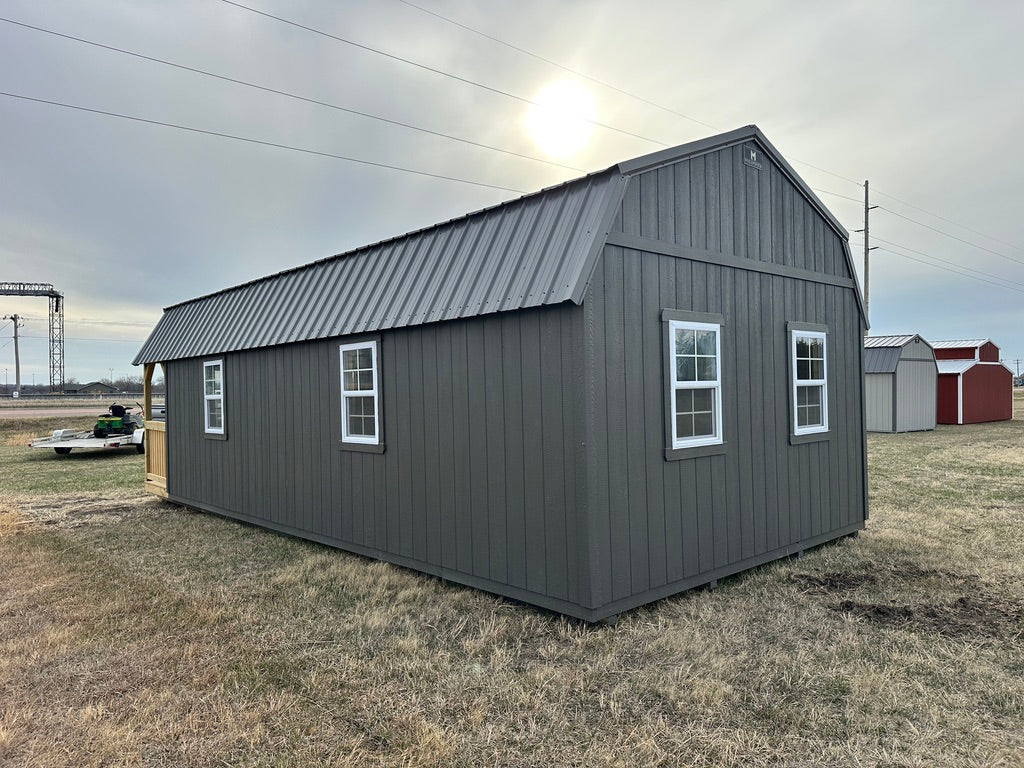 14x32 Lofted Cabin - Atkinson Nebraska Location | NE Sheds