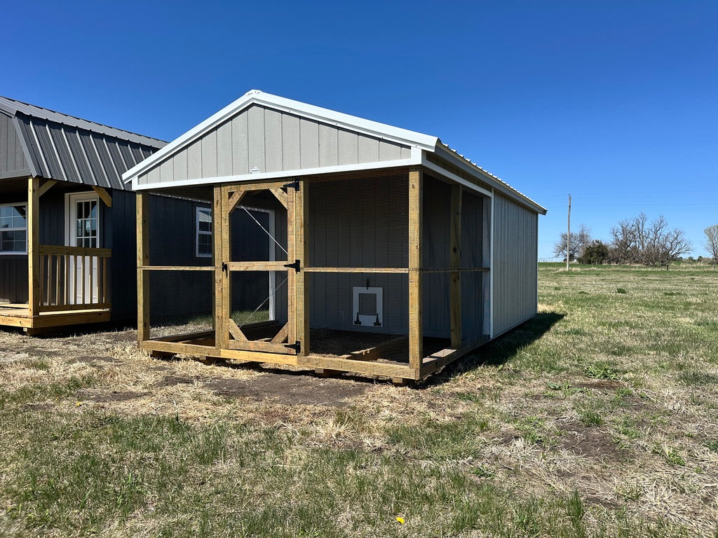 12x20 Chicken Coop - Atkinson Nebraska Location | NE Sheds