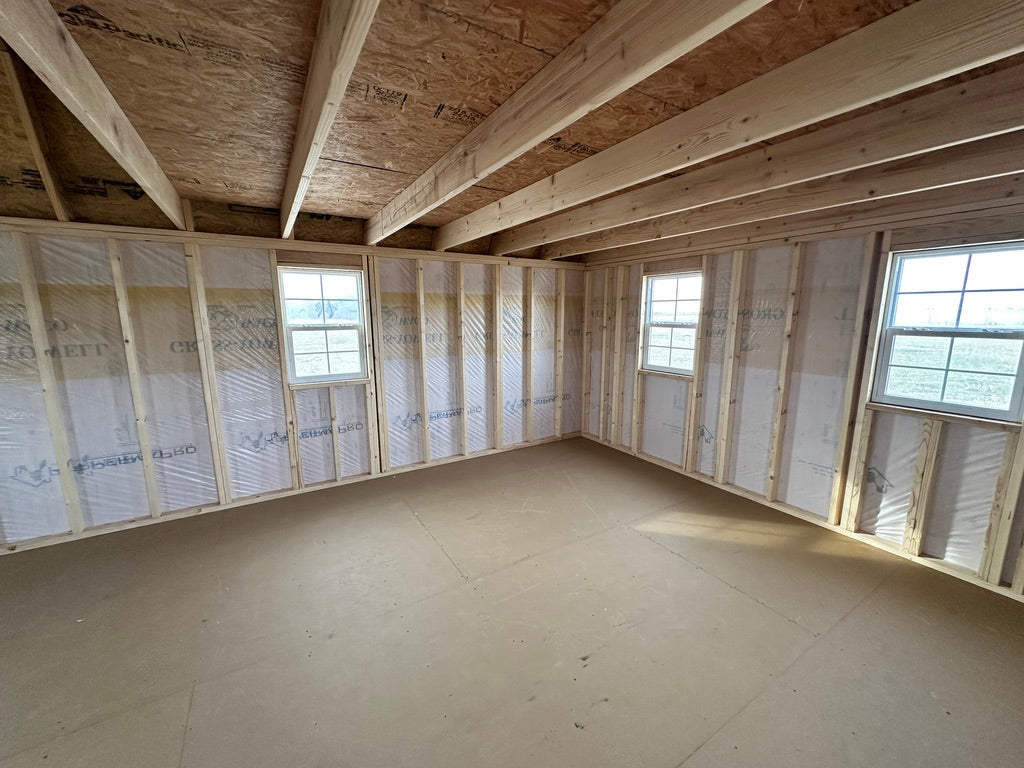 14x32 Lofted Cabin - Atkinson Nebraska Location | NE Sheds