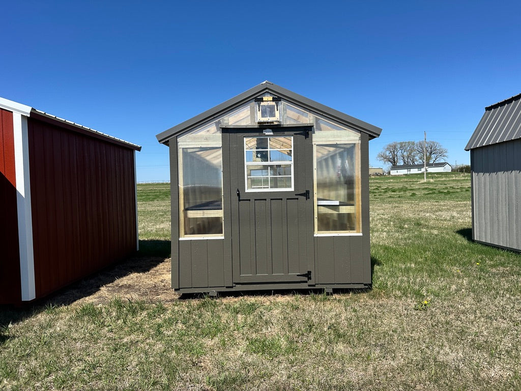 8x16 Green House - Atkinson Nebraska Location | NE Sheds