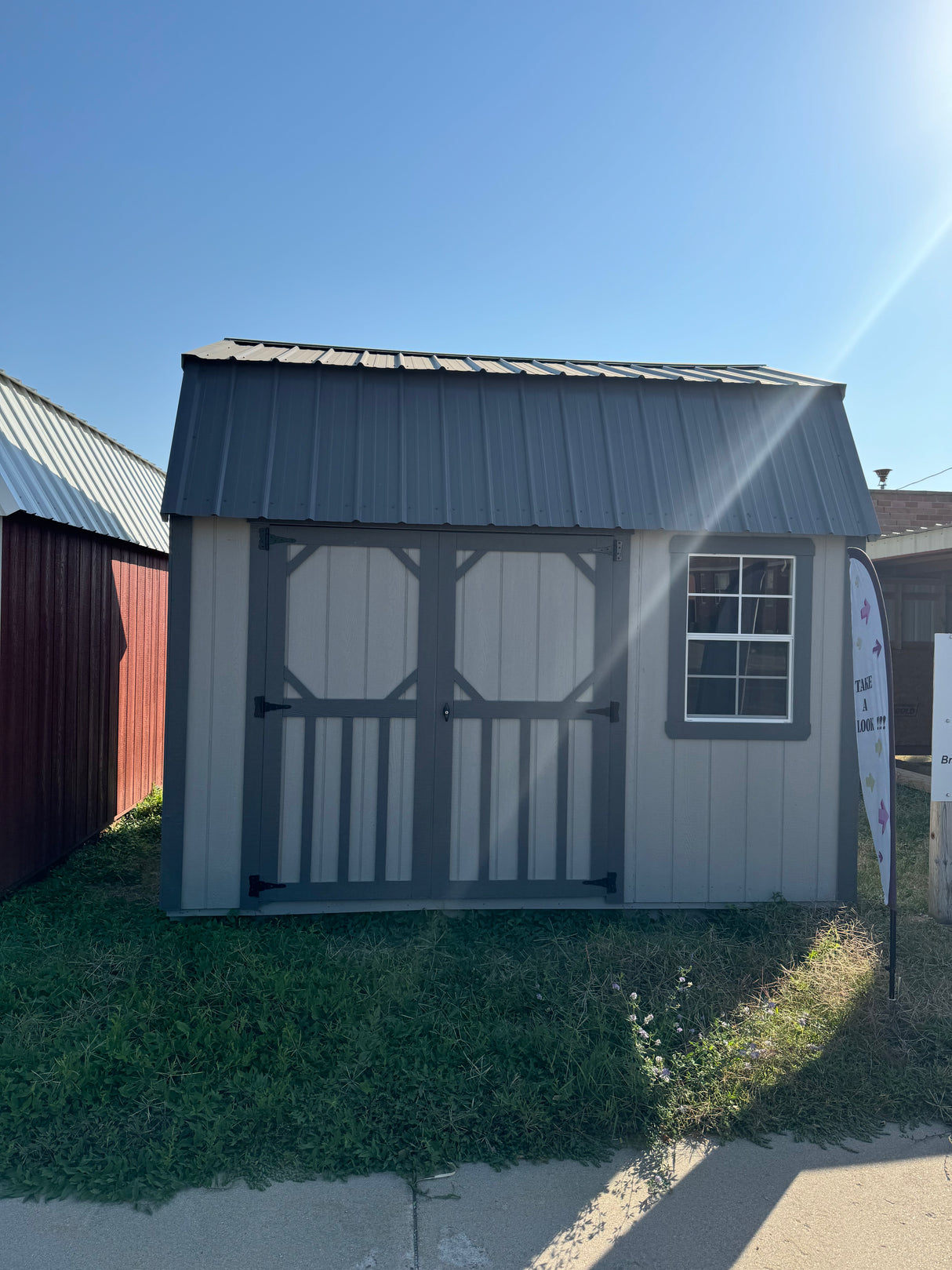 10x12 Lofted Garden Shed - Red Cloud, Nebraska | NE Sheds