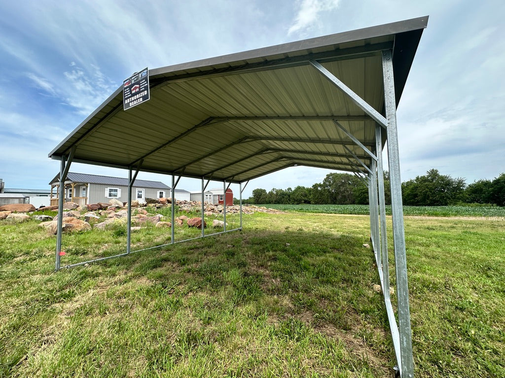 20x25x8 Carport - Yutan Nebraska | NE Sheds