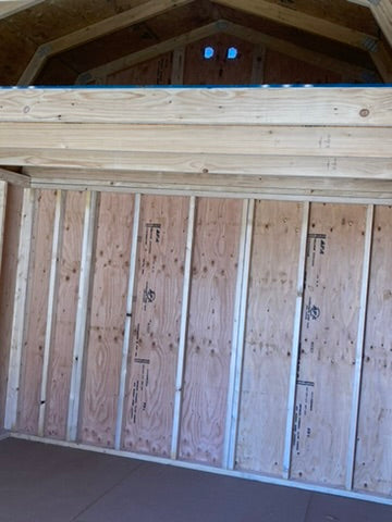 10x16 Lofted Barn - Red Cloud Nebraska | NE Sheds