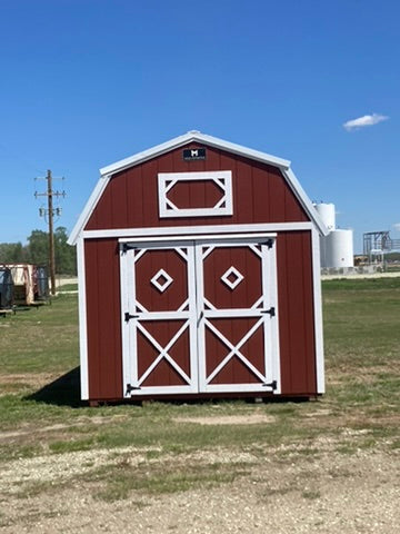 10x16 Lofted Barn - Red Cloud Nebraska | NE Sheds