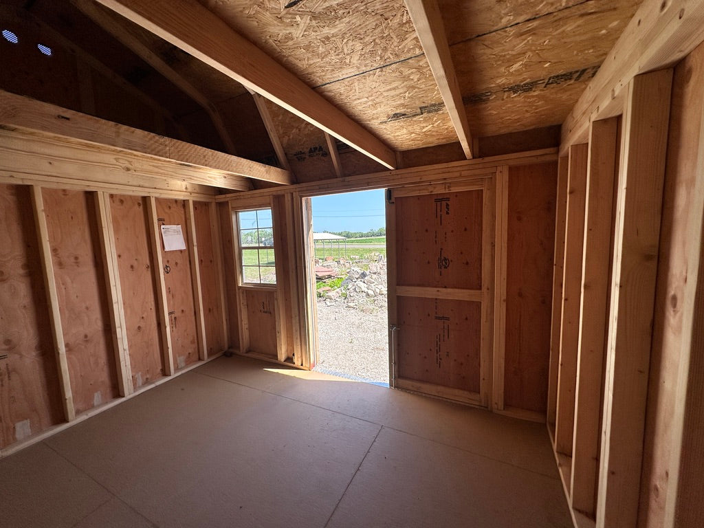 10x12 Lofted Garden Shed - Yutan Nebraska | NE Sheds