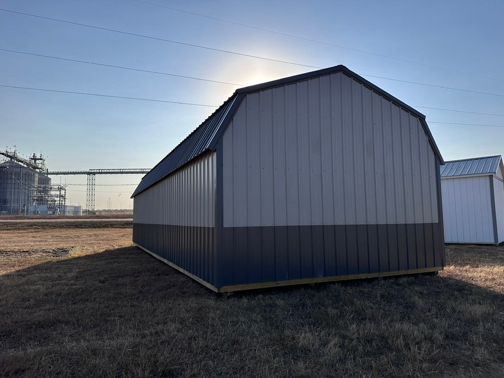 SOLD 16x40 Lofted Garage - Atkinson Nebraska | NE SHEDS