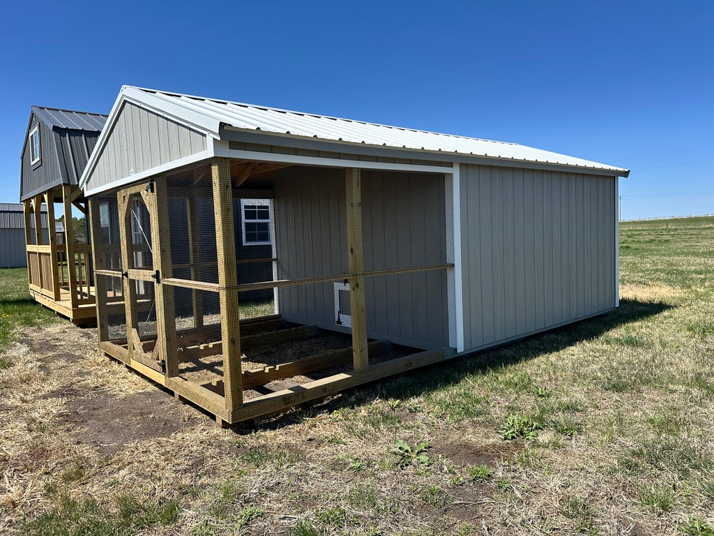 12x20 Chicken Coop - Atkinson Nebraska Location | NE Sheds