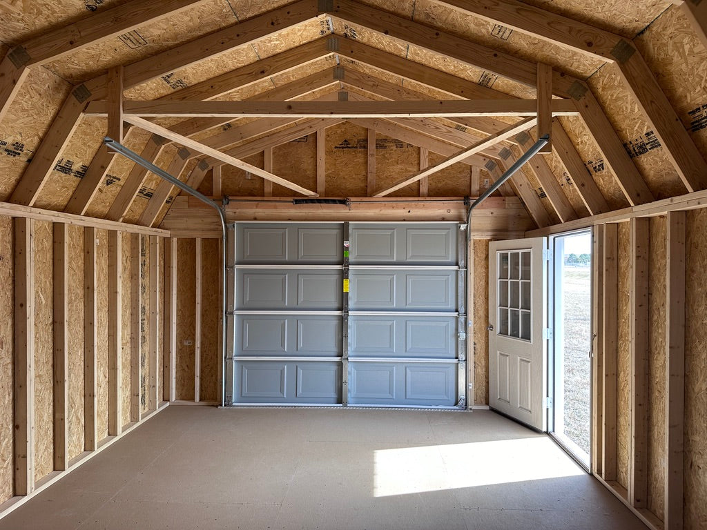 SOLD 14x32 Lofted Garage (Metal) - Atkinson NE. Location | NE Sheds