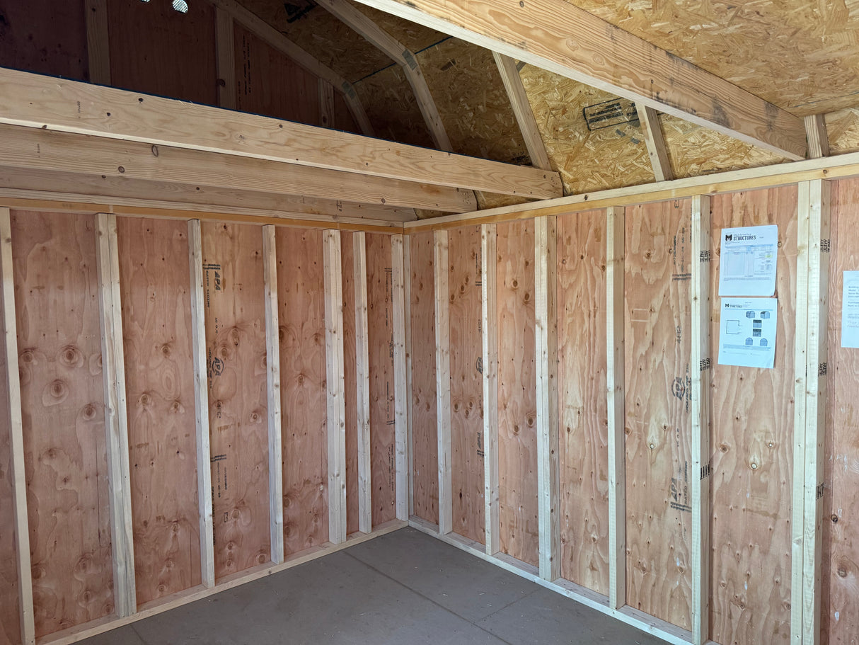 10x12 Lofted Garden Shed - Red Cloud, Nebraska | NE Sheds