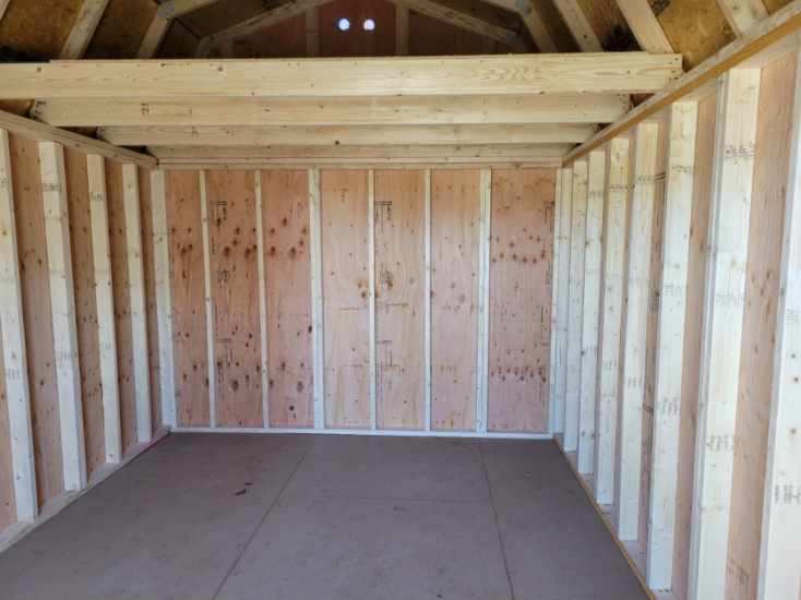 SOLD 10x16 Lofted Barn - Columbus Nebraska Location | NE Sheds