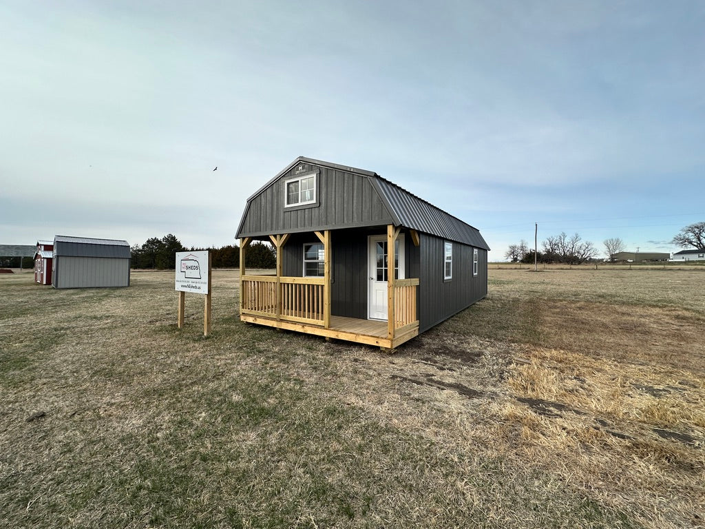 14x32 Lofted Cabin - Atkinson Nebraska Location | NE Sheds