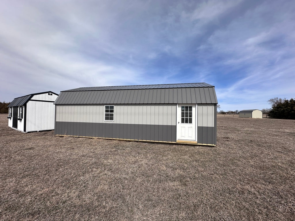 SOLD 14x32 Lofted Garage (Metal) - Atkinson NE. Location | NE Sheds