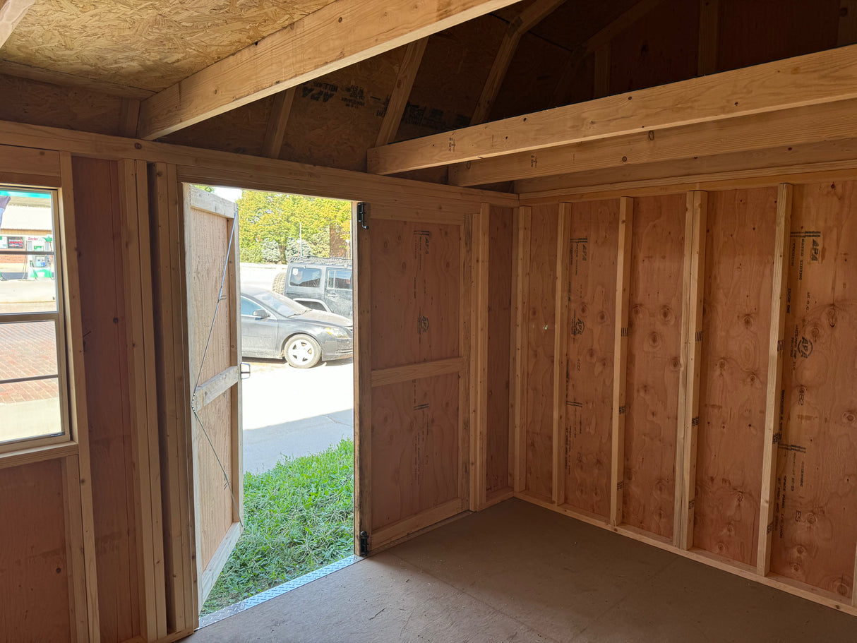 10x12 Lofted Garden Shed - Red Cloud, Nebraska | NE Sheds