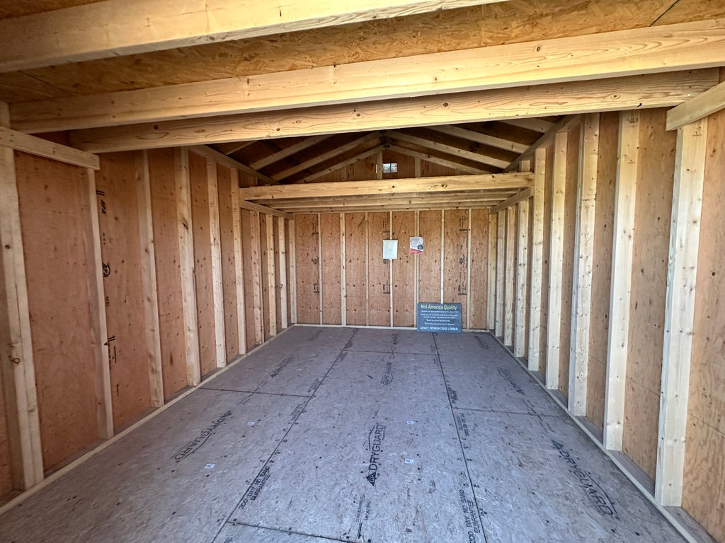 SOLD 12x16 Lofted Utility Shed - Yutan Nebraska Location | NE Sheds