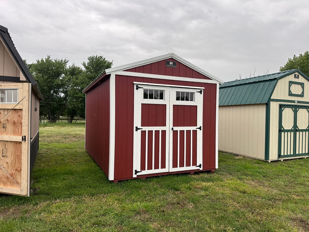 10x16 Lofted Utility - Wisner Nebraska | NE Sheds