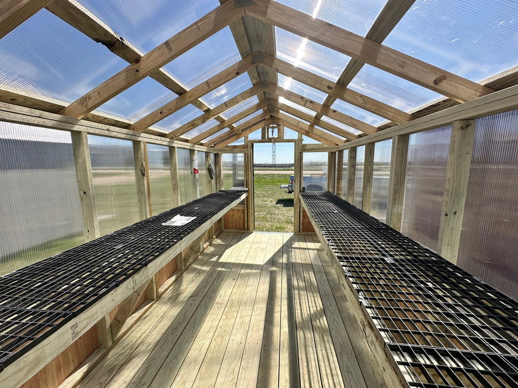 8x16 Green House - Atkinson Nebraska Location | NE Sheds