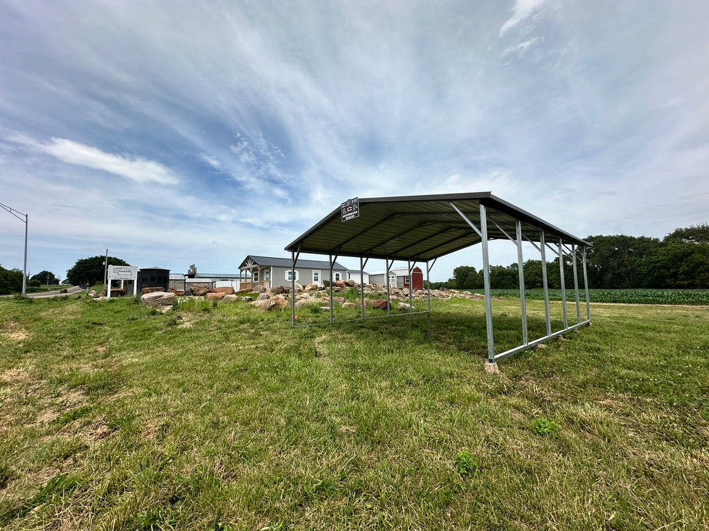 20x25x8 Carport - Yutan Nebraska | NE Sheds