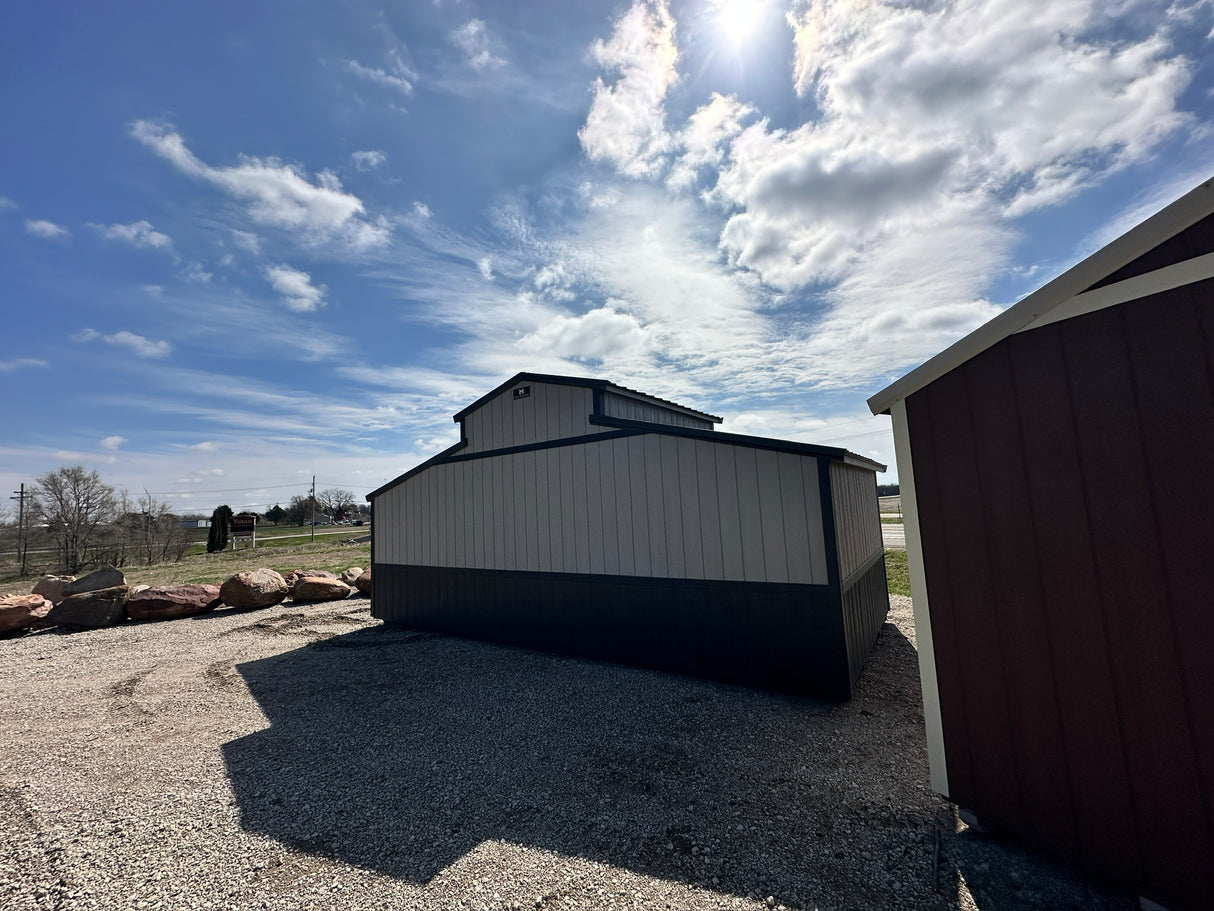 SOLD 12x24 Country Barn - Yutan Nebraska Location | NE SHEDS