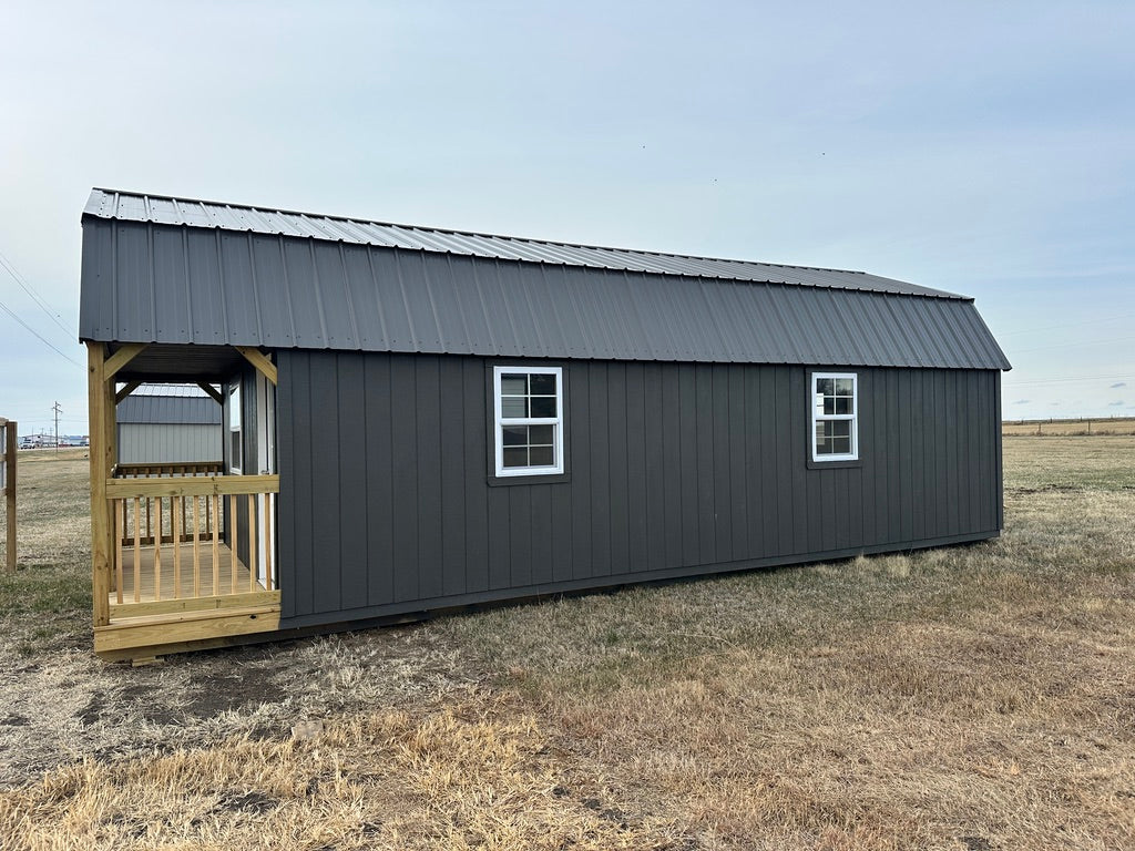 14x32 Lofted Cabin - Atkinson Nebraska Location | NE Sheds
