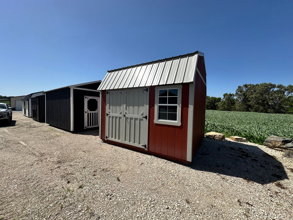 10x12 Lofted Garden Shed - Yutan Nebraska | NE Sheds