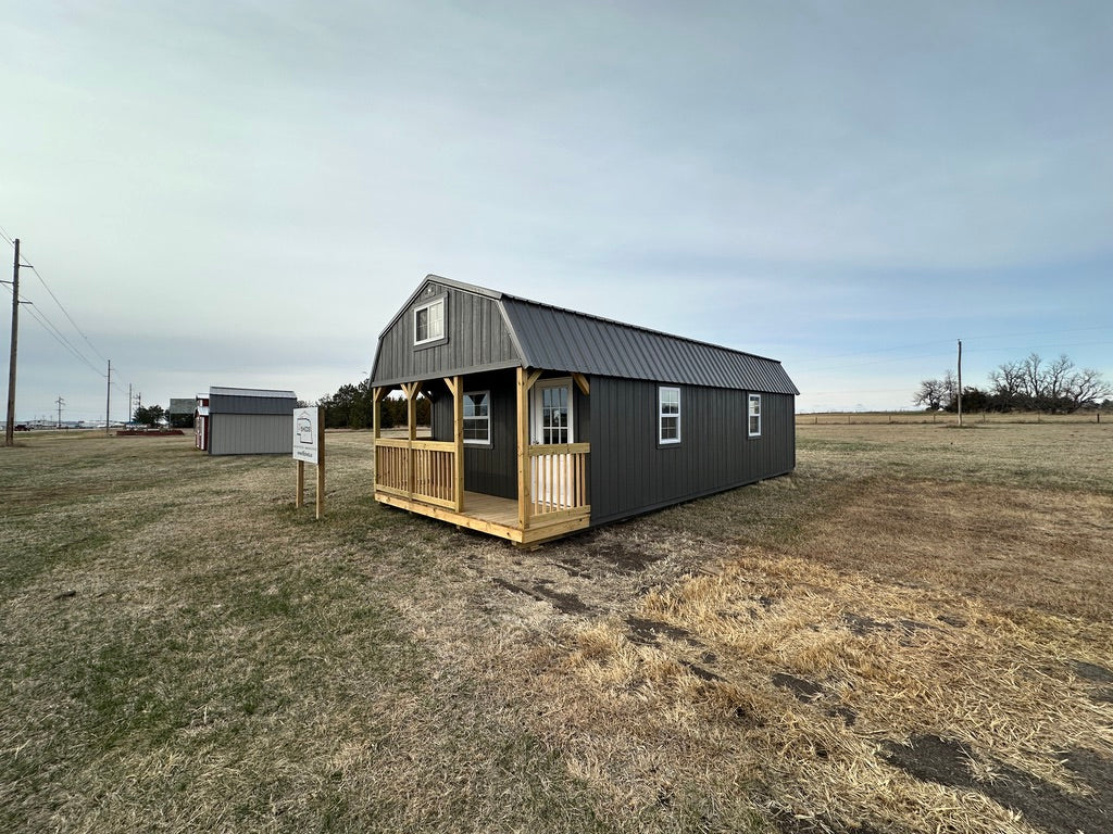 14x32 Lofted Cabin - Atkinson Nebraska Location | NE Sheds