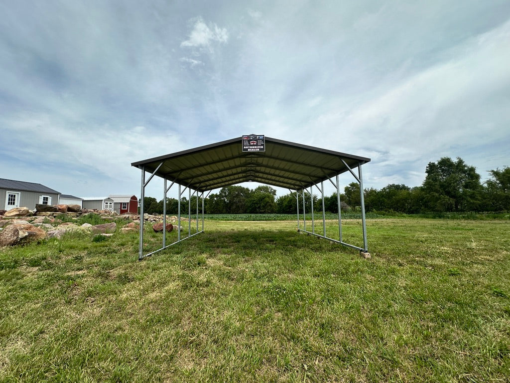 20x25x8 Carport - Yutan Nebraska | NE Sheds