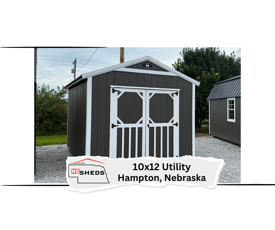 10x12 Utility - Hampton Nebraska Location