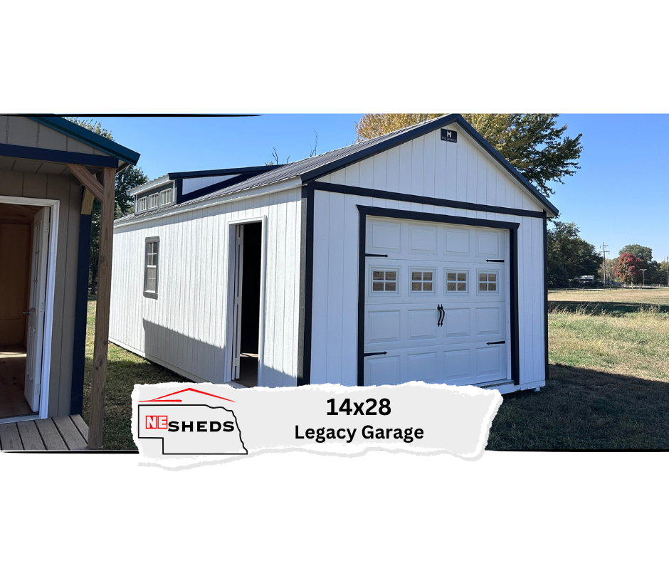 14x28 Legacy Garage - Wisner Nebraska | NE Sheds