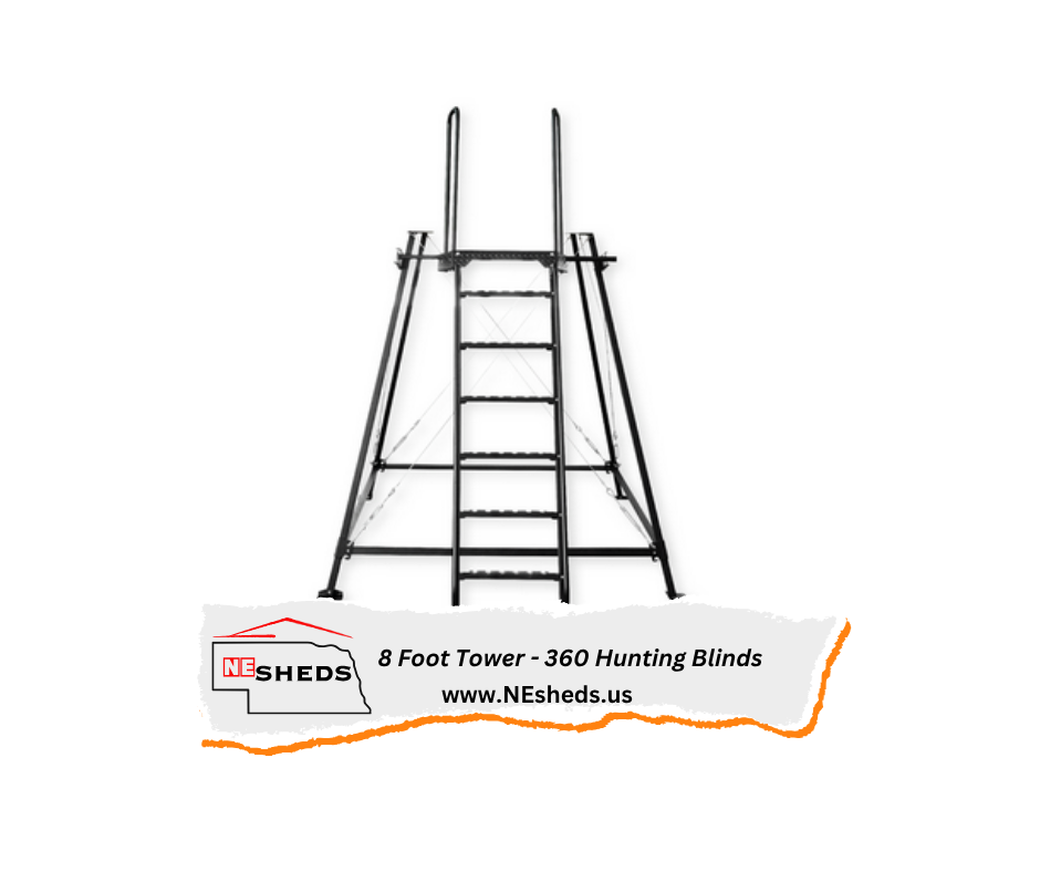 8' Tower Stand for 360 Hunting Blinds | NE Sheds