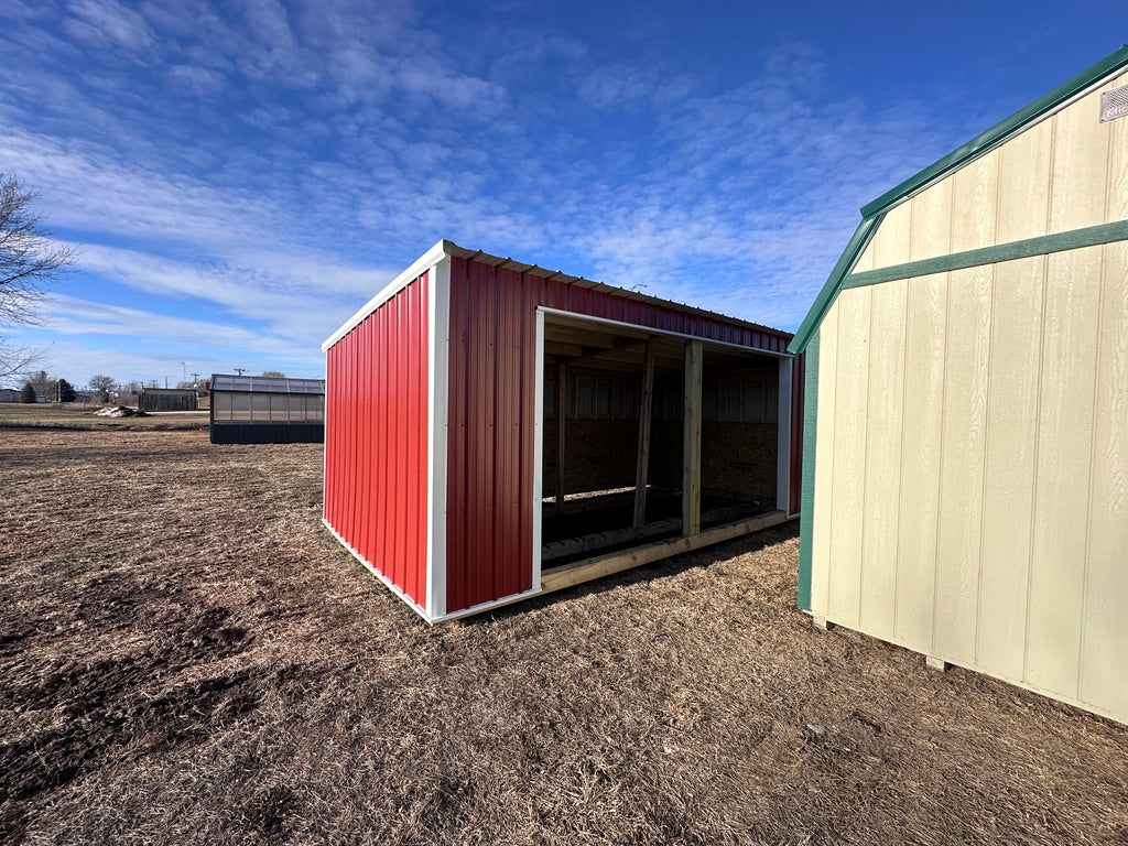 SOLD 15% OFF NEW 12x20 Loafing Shed - Wisner Nebraska | NE Sheds