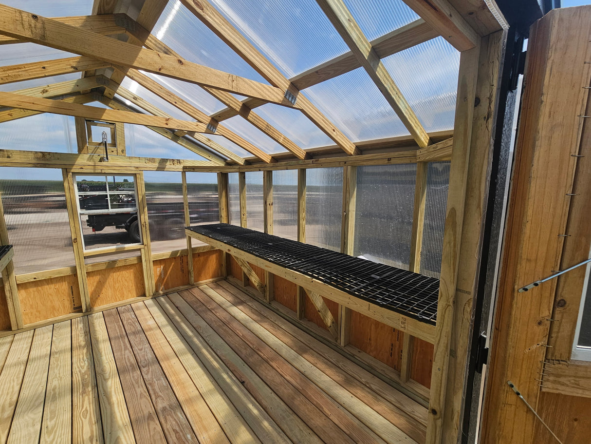 10x12 Green House - Alda/Grand Island Location | NE Sheds