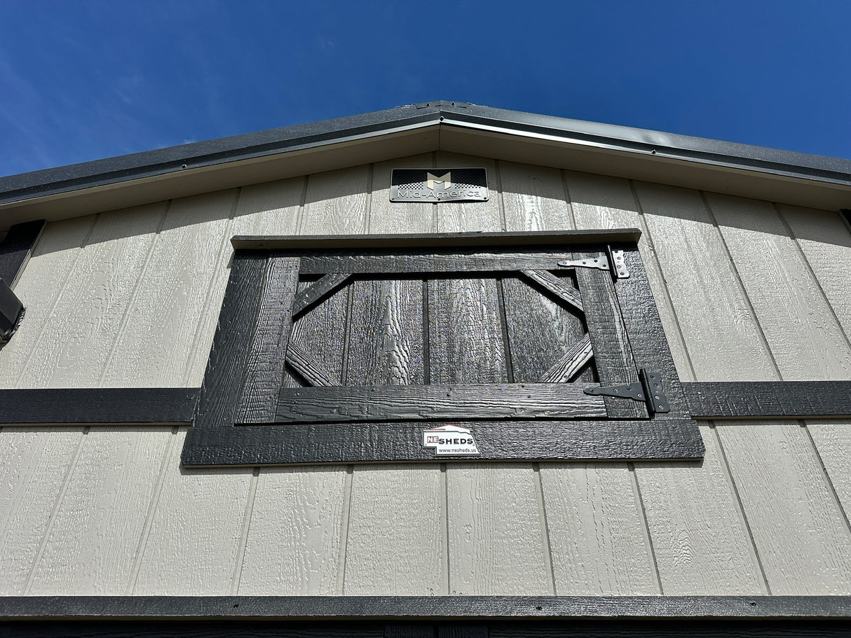 SOLD 12x24 Country Barn - Yutan Nebraska Location | NE SHEDS