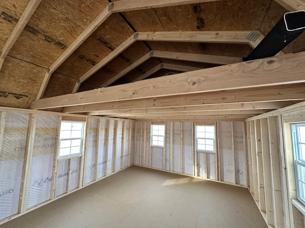 14x32 Lofted Cabin - Atkinson Nebraska Location | NE Sheds