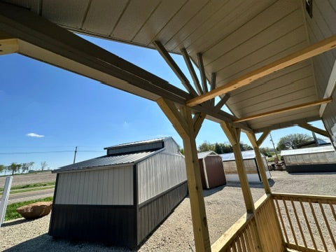 SOLD 14x36 Swiss Cabin - Yutan Nebraska Location | NE Sheds