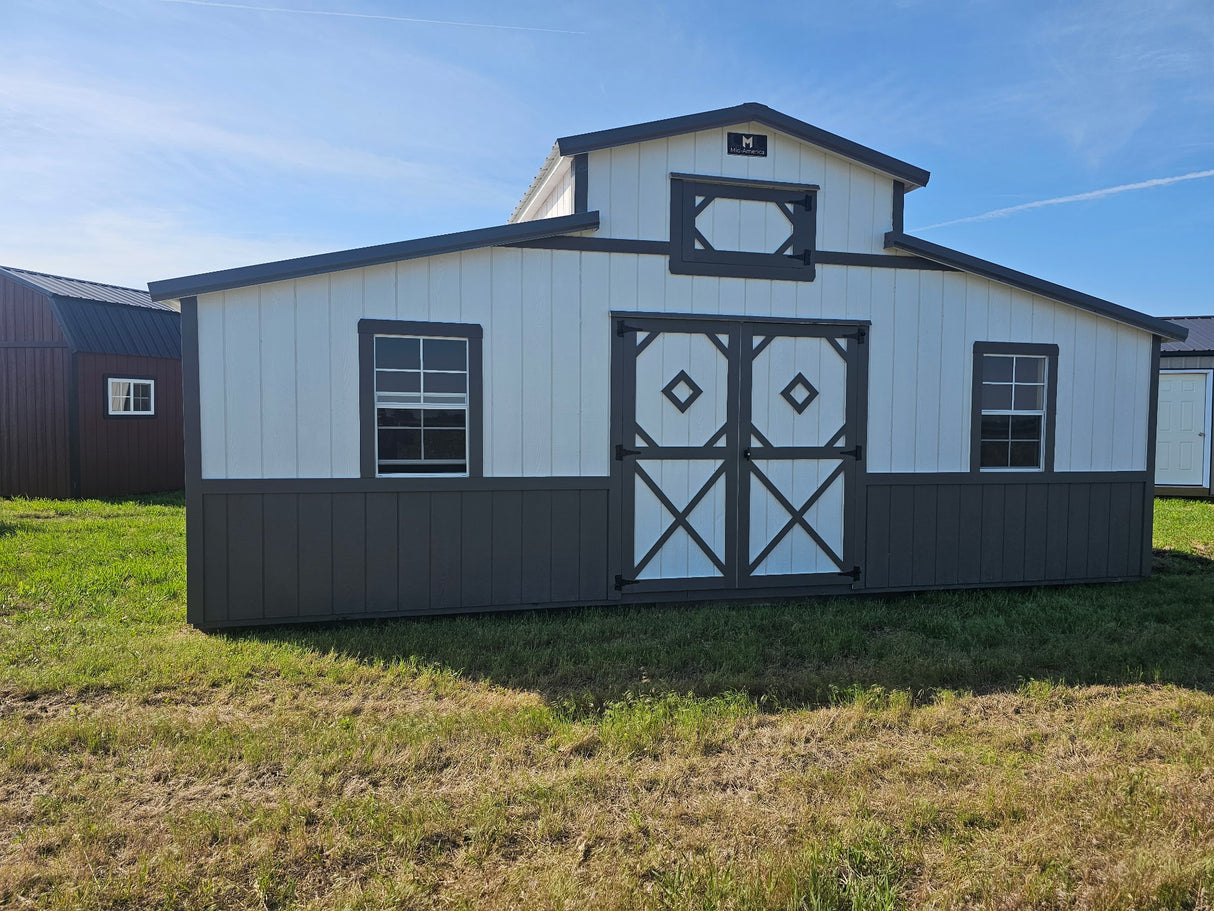 SOLD 12x24 Country Barn - Alda Nebraska Location