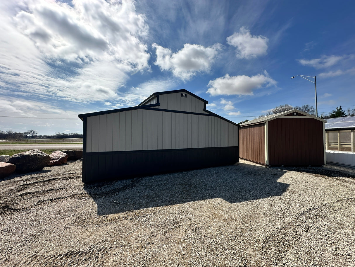SOLD 12x24 Country Barn - Yutan Nebraska Location | NE SHEDS