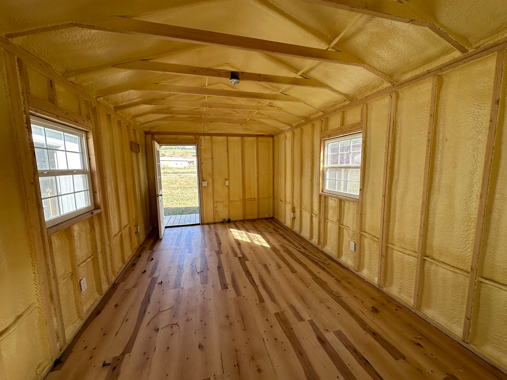 SOLD Pre-Owned 12x24 Portable Cabin - Wisner, Nebraska | NE SHEDS