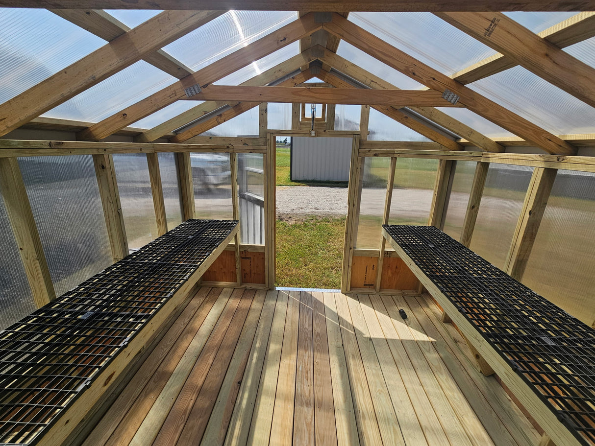 10x12 Green House - Alda/Grand Island Location | NE Sheds