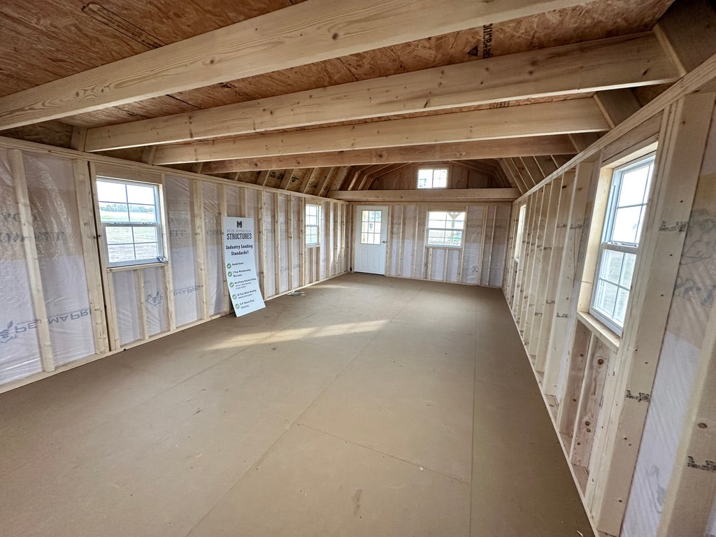 14x32 Lofted Cabin - Atkinson Nebraska Location | NE Sheds